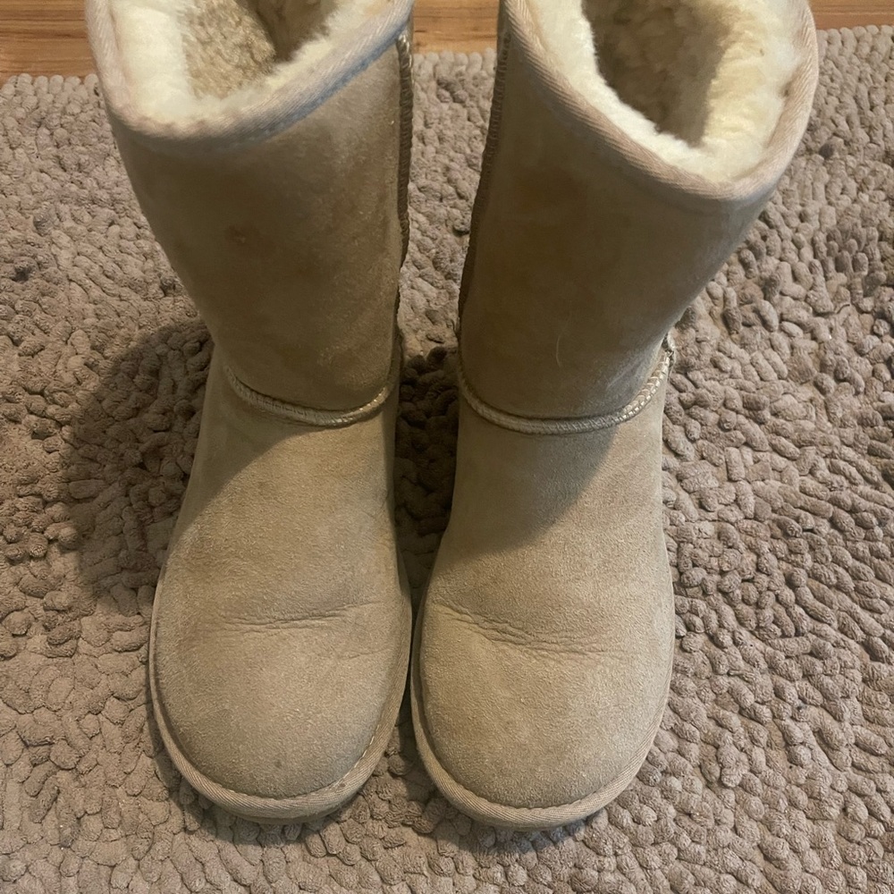UGG Classic Beige Shearling Boots